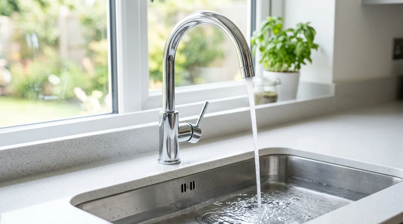Local Plumbing Master Pros same day plumber fixing a faucet in Burt, MI